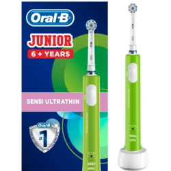 Oral-B Elektryczna szczoteczka do zębów Junior Green for Children Aged 6+