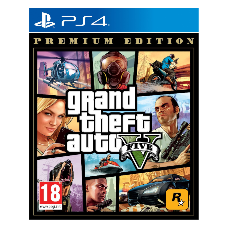 GRA GTA 5 Premium Edition PS4