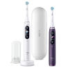 Oral-B iO Series 8 Duo iO8 Biało Fioletowy Zestaw szczoteczek elektrycznych