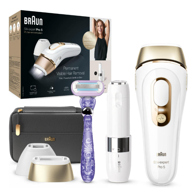 Braun Silk-expert Pro 5 IPL PL5149 Skin Depilator laserowy duży zestaw