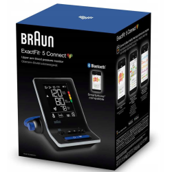 Braun BUA6350 ExactFit 5 Ciśnieniomierz naramienny Bluetooth 2xMANKIET ETUI