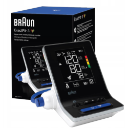 Braun BUA6150 ExactFit 3 Ciśnieniomierz naramienny 2x MANKIET ETUI ARYTMIA