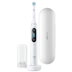 Oral-B iO Series 8 White iO8 Szczoteczka magnetyczna biała + ETUI PODRÓŻNE