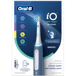 Oral-B iO My Way Ocean Blue + extra Brush iO4 Szczoteczka magnetyczna +ETUI