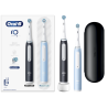 Oral-B iO 3 Duo Matt Black + Ice Blue iO3 Szczoteczki magnetyczne + ETUI