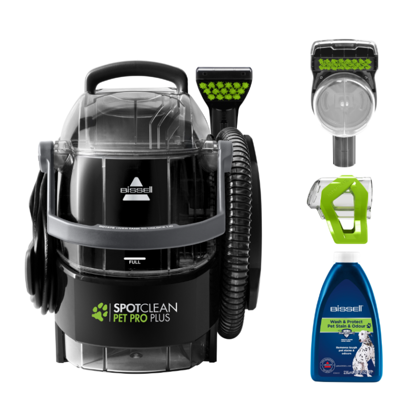 Bissell 37252 SpotClean Pet Pro Plus odkurzacz piorący 2 SZCZOTKI + PŁYN