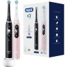 Oral-B iO 6 Series Duo Black Lava Pink Sand Szczoteczka Magnetyczna Czarna Różowa