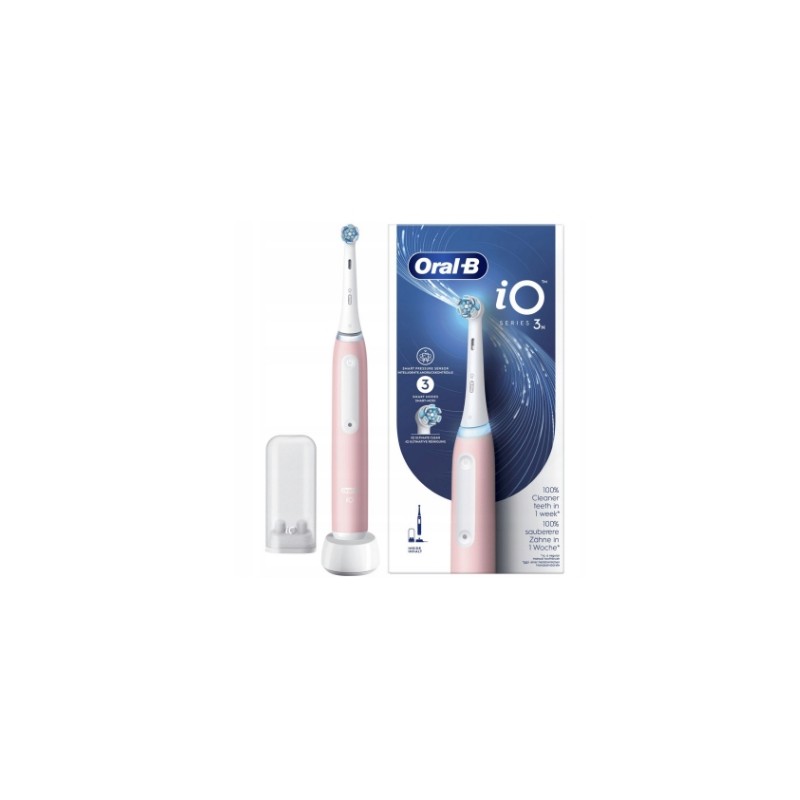 Oral-B iO 3 Series Blush Pink Szczoteczka Magnetyczna Różowa