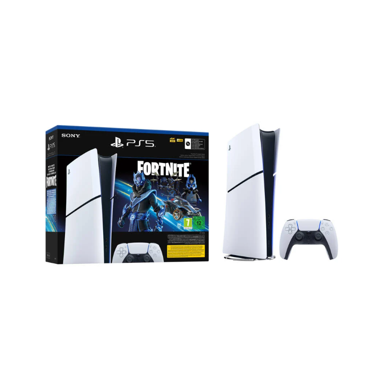 Sony Playstation 5 Slim Digital Fortnite Cobalt Star Bundle