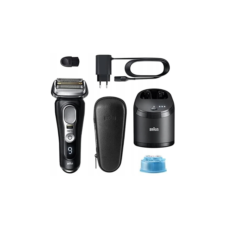 Braun Series 9 9460cc Shaver Wet&Dry Golarka męska + stacja czyszcząca etui