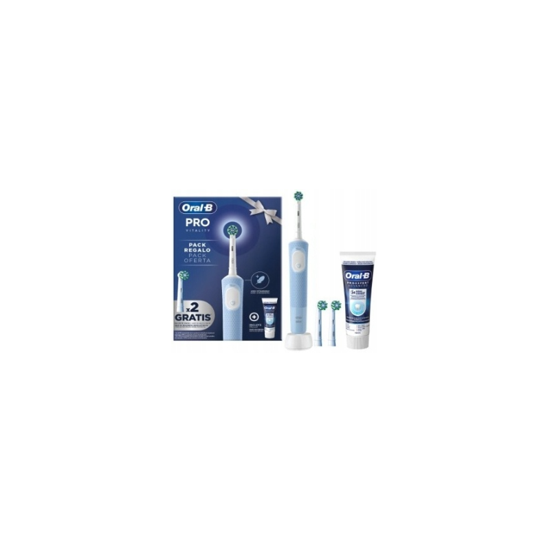 Oral-B Vitality Pro + pasta Pro-Expert 75ml + 2x końcówka Cross Action