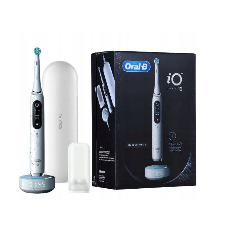 ORAL-B IO 10 SERIA 10 BIAŁA SZCZOTECZKA MAGNETYCZNA