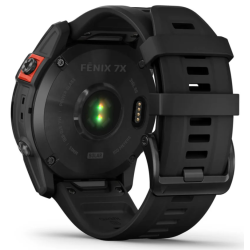 Garmin Fenix 7X Solar Zegarek czarny z czarnym paskiem ORYGINALNY